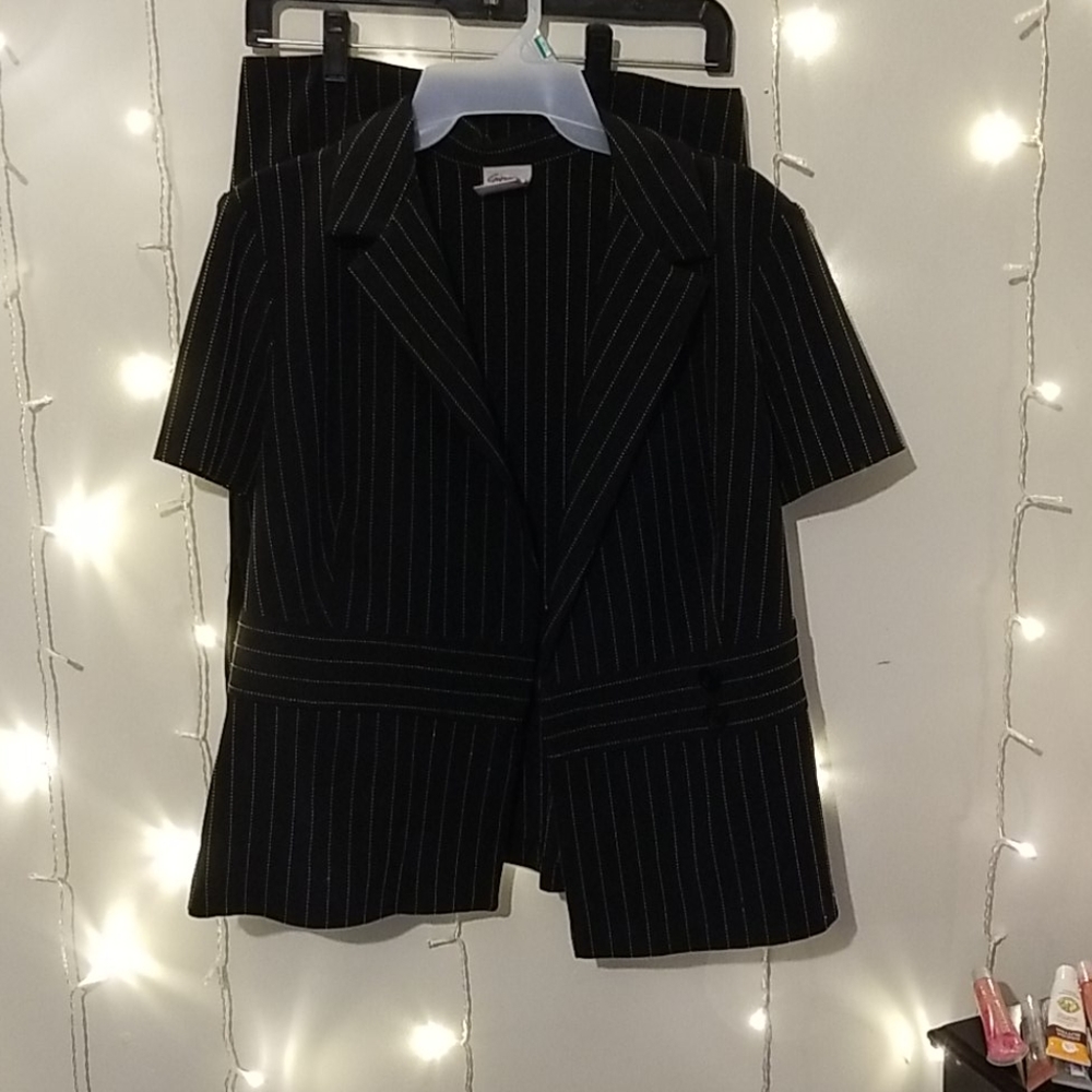 Black Casual Suit